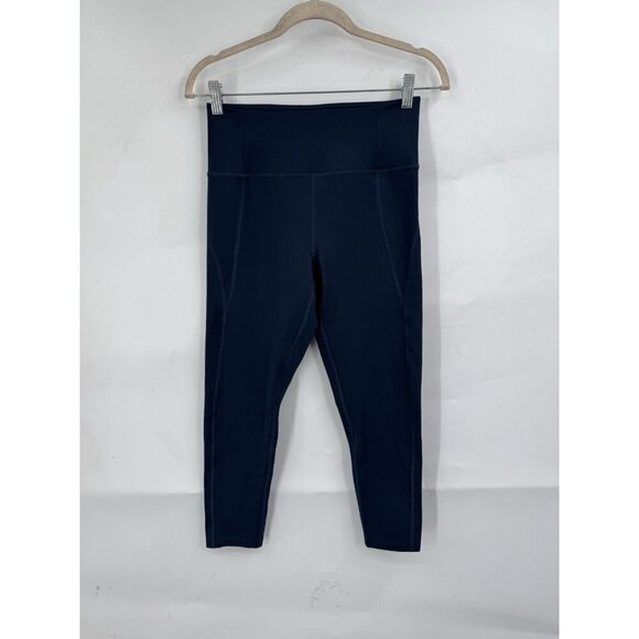 Girlfriend Collective Womens Medium Midnight Compression High Rise Leggings - Picture 1 of 8